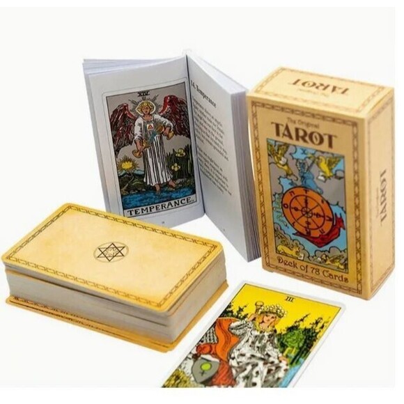 The Original Tarot Card Deck for Adults - 78-Card Classic Design Paper Tarot Set - Picture 6 of 6